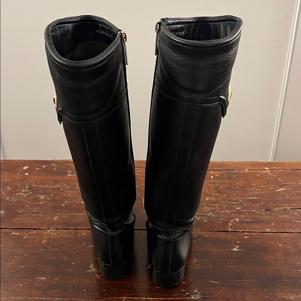 Tory Burch Leather Riding Boots - Picture 5 of 14